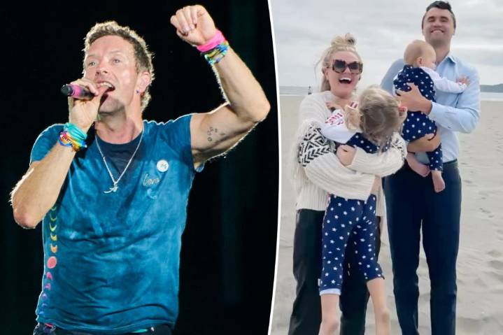Coldplay asks fans to 'send love' to Charlie Kirk's family