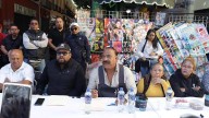 Crean vendedores ambulantes del Centro Histórico bloque contra la 28 de Octubre