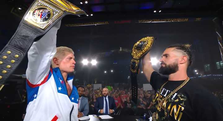 Champion Vs. Champion Match Teased As Seth Rollins Confronts Cody Rhodes On WWE Wrestlepalooza Post