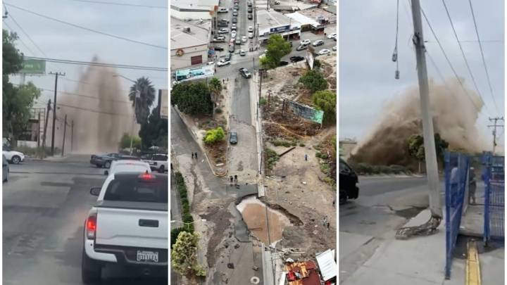 Megafuga deja a 632 colonias sin agua en Tijuana y Playas de Rosarito