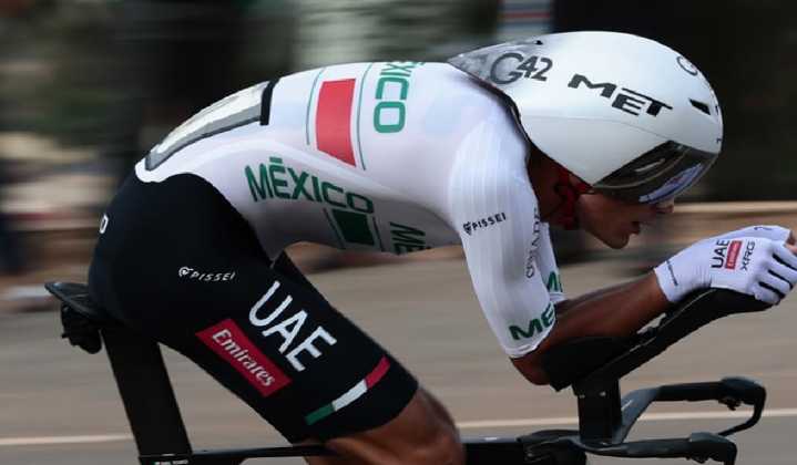 Cada vez más histórico: Isaac del Toro queda quinto en contrarreloj del Campeonato Mundial de Ciclismo de Ruta