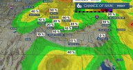 Lingering storms this afternoon ahead of a warm picture perfect weekend
