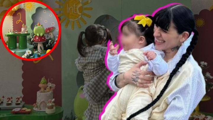 Cazzu presume la lujosa fiesta de cumpleaños que preparó para los 2 años de Inti, ¿sin Nodal?
