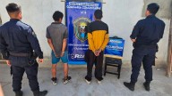 Detienen a dos presuntos delincuentes tras robo y amenazas en barrio Huaico Hondo
