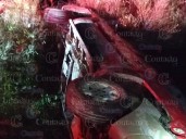 Chavillos de 13 y 14 años se volcaron en una Avalanche