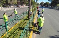 Intensifican cuadrillas del “Aquí Andamos” labores de embellecimiento