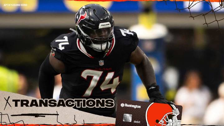 Browns and Texans agree to trade for T Cam Robinson