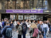 London defies the Tube strike: Defiant commuters battle to work on trains, buses and bike... as RMT threatens more walkouts