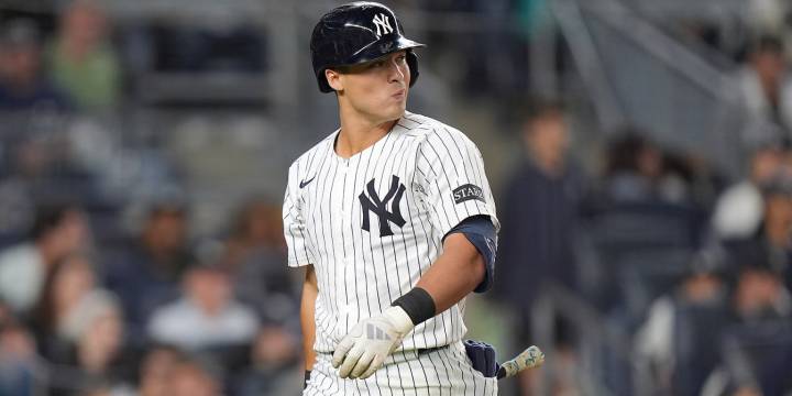 Anthony Volpe out of Yankees lineup for second straight day