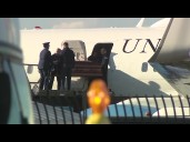Supporters gather on Thursday as Charlie Kirk is escorted back to the Valley
