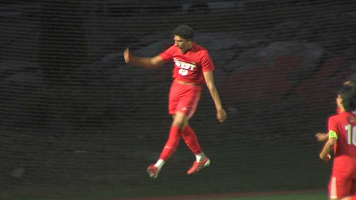 Cranston West Boys' Soccer Nets Home Win