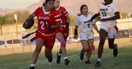 MALC flag football team records 1st win in school history