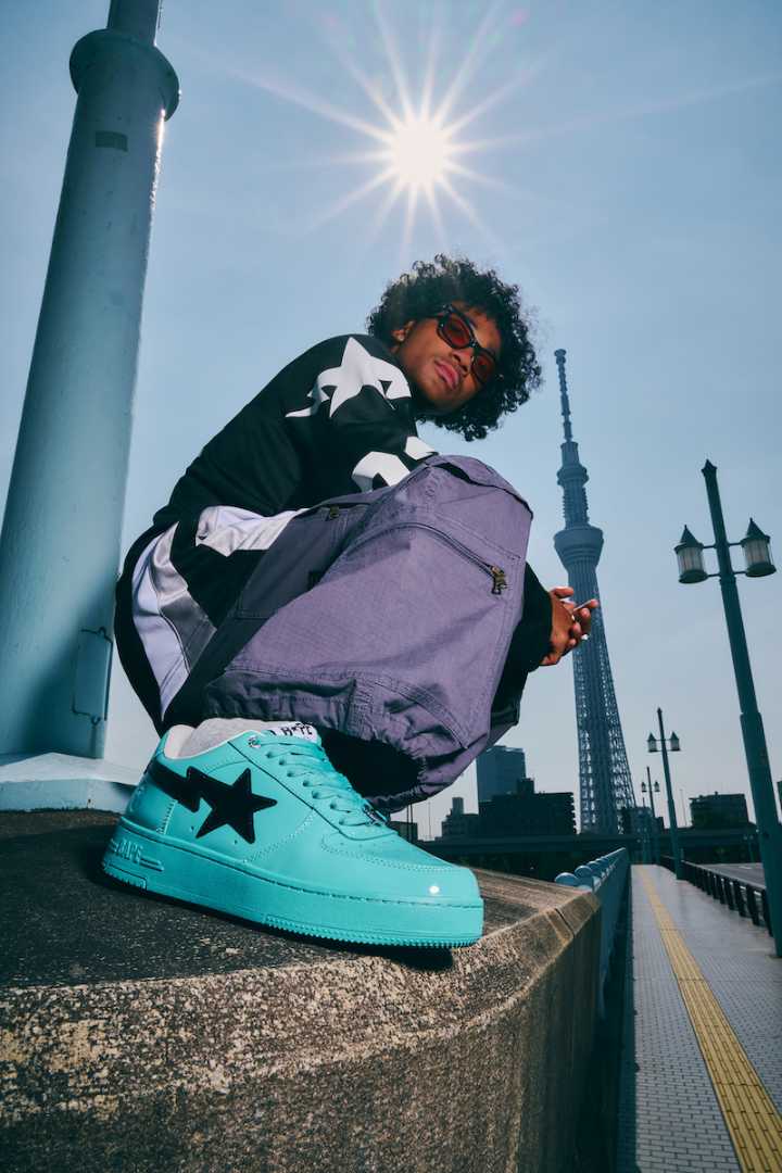 BAPE® Drops Patent Leather BAPE STA™ in Bold New FW25 Colorways
