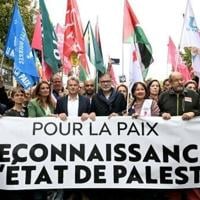 French politicians bicker over Palestinian flags outside town halls