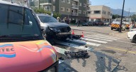 Crash sends driver to hospital