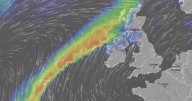 Brits set to face 1,344-mile wall of rain as horror forecast maps show downpours