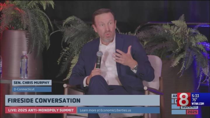 Murphy pushes back against U.S. corporate monopolies