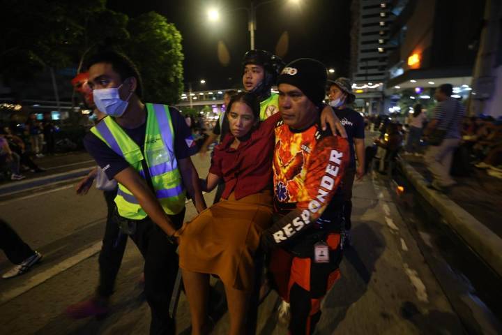 Terremoto de 6.9 sacude Filipinas: al menos seis muertos y varios heridos en el centro del país