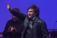 Incidentes marcan el inicio del acto final de campaña del partido de Milei en Buenos Aires