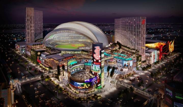 Bally's shares more details about campus around A's Las Vegas stadium