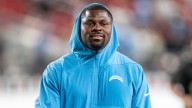 Chargers’ Khalil Mack carted to locker room with potential elbow injury