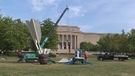 Nelson-Atkins Museum shuttlecock gets first makeover in 22 years