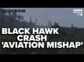 Four Army service members onboard helicopter that crashed in Thurston County