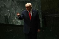 Sólo EU salvará al mundo del infierno: Trump en la ONU