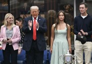 Trump attends the U.S. Open as Rolex’s guest despite Swiss tariffs. Mixed cheers and boos greet him