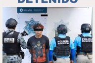 Joven fue detenido con presunta droga en la Zona Hotelera de Cancún