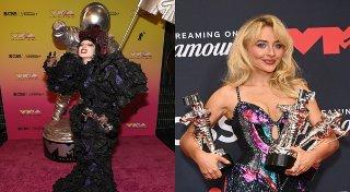 ¡Deslumbrante noche en los VMA de MTV! Gaga se lleva cuatro premios y Sabrina Carpenter rinde tributo a Britney Spears.