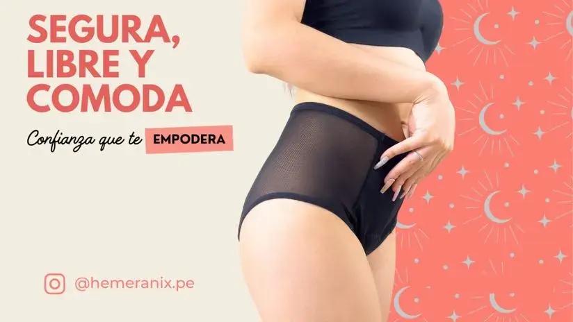 Calzones menstruales Hemeranix: innovación peruana para una menstruación sin miedo