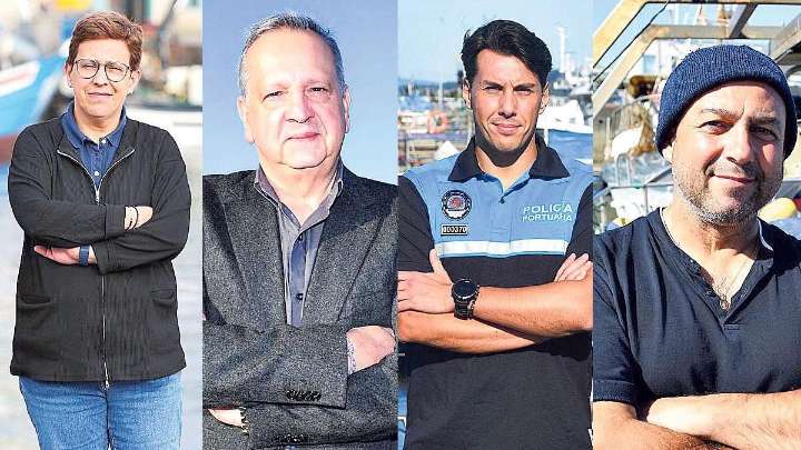 Traballadores veteranos do porto da Coruña: «Cando entrei por primeira vez na lonxa do Muro, flipei»