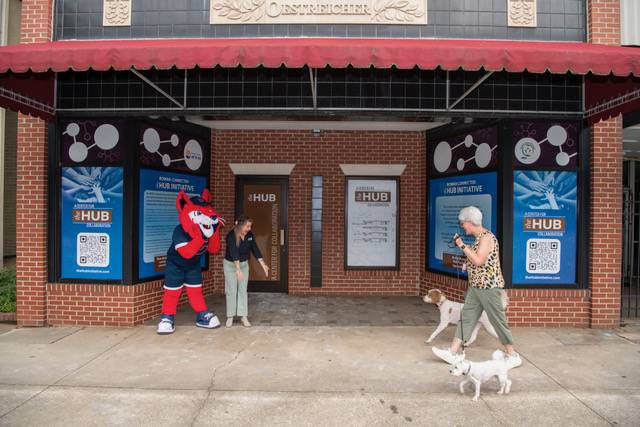 The good goes downtown as Catawba, the HUB unite