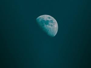 Far side of the moon literally cooler than the side we can see