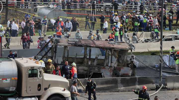 Testigos de la potente explosión de una pipa de gas en México narraron lo que vivieron