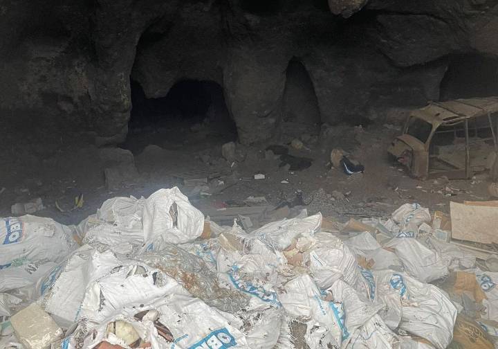 Un colectivo denuncia el vertido de escombros en El Fregenal, un granero indígena de Guía