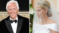 Los diseños exclusivos que Giorgio Armani confeccionó para la realeza