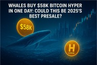 Whales Buy $58K Bitcoin Hyper in One Day: Could This Be 2025's Best Presale?