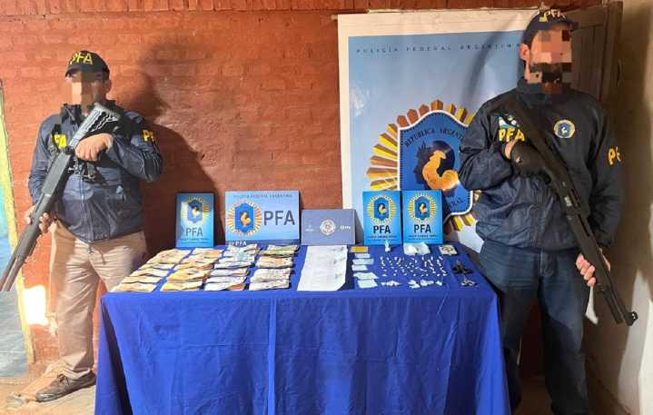 Sáenz Peña: detuvieron a un hombre que manejaba un búnker de drogas