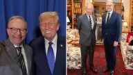 Prime Minister Anthony Albanese tight lipped on whether he discussed Donald Trump with King Charles