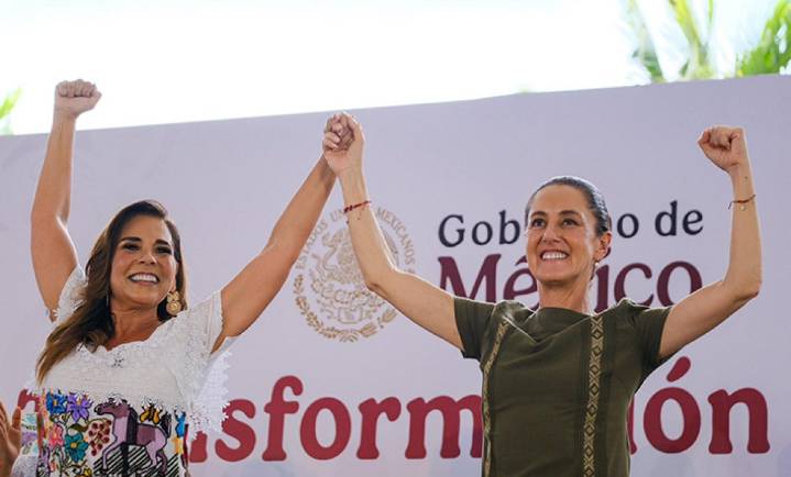 Respalda Quintana Roo al gobierno de Sheinbaum