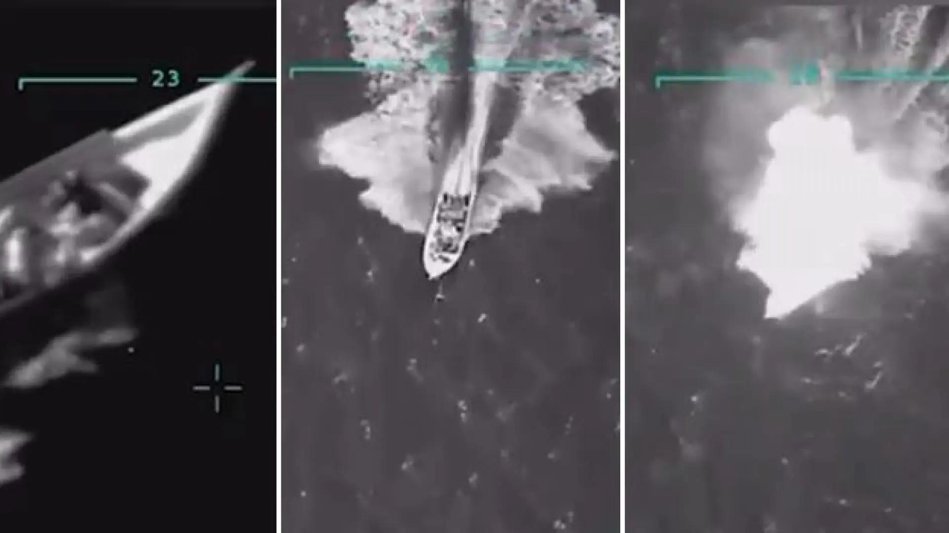 La lancha venezolana bombardeada por EEUU giró poco antes del ataque en un aparente intento de retirarse, según el 'NYT'