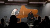 Snoop Dogg seen enjoying classical music at Tempo Rubato in Brunswick ahead of Saturday’s AFL Grand Final