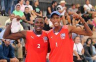 Cubanos Díaz y Alayo figuran en top tres de América en voly playero