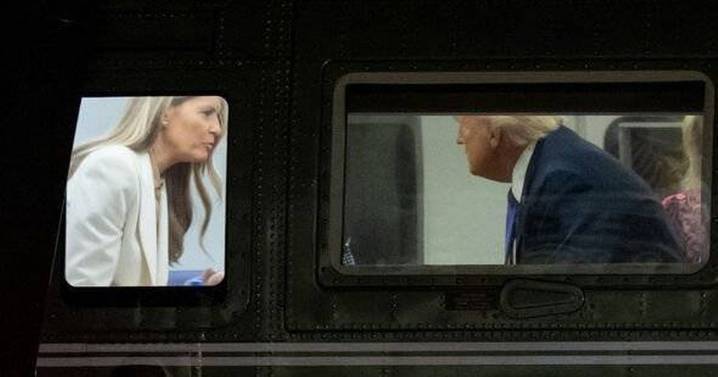 Donald Trump's sharp words to Melania during tense moment decoded by lip reader