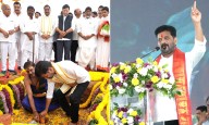 CM Revanth Reddy Lays Foundation for Future City, Unveils Plans for Skill University, Underground Power Network by 2026