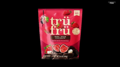 Some Tru Fru recall over possible metal contamination