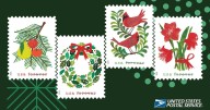 Holiday Stamps Deliver Cheer