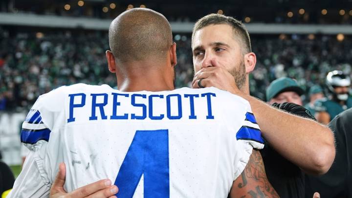 Dak Prescott denies spitting at Jalen Carter first after Philadelphia Eagles star is ejected in NFL season opener